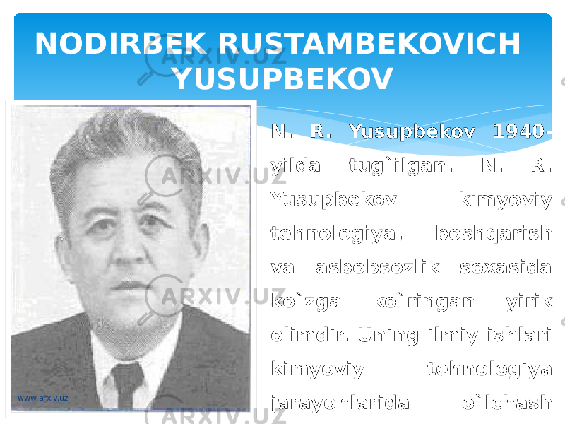N.B.Yusupbekov