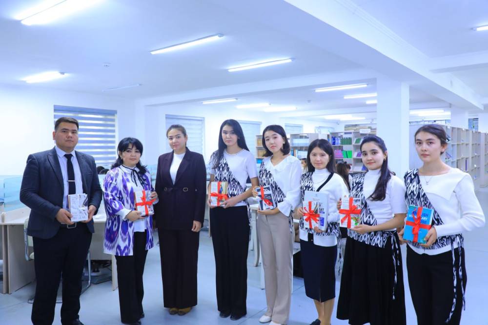 ⭕️“Kutubxonaga — mening hissam” shiori ostida kitob marafoni tashkil etildi